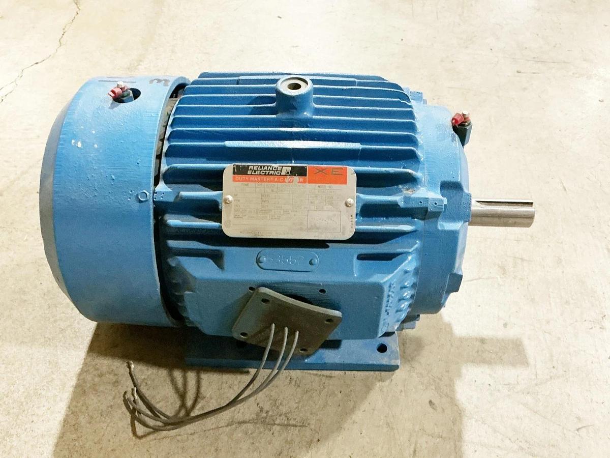 Used Reliance P18G3391C Electric Motor 3HP 575V 3520RPM 3PH 29GP183391 G UU