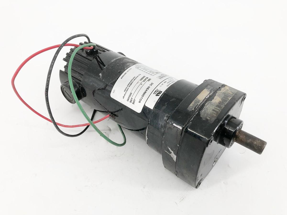 Used Minarik 507-01-300 DC Gearmotor 130V 1/8HP 1.10A 517rpm 5:1 - No Box