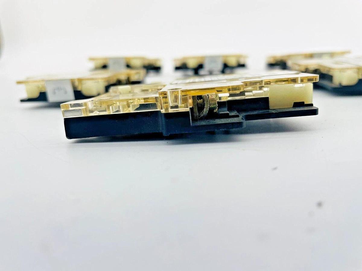 Lot of 6 New Allen Bradley 195-BA10 Auxiliary Contact 10A 660V