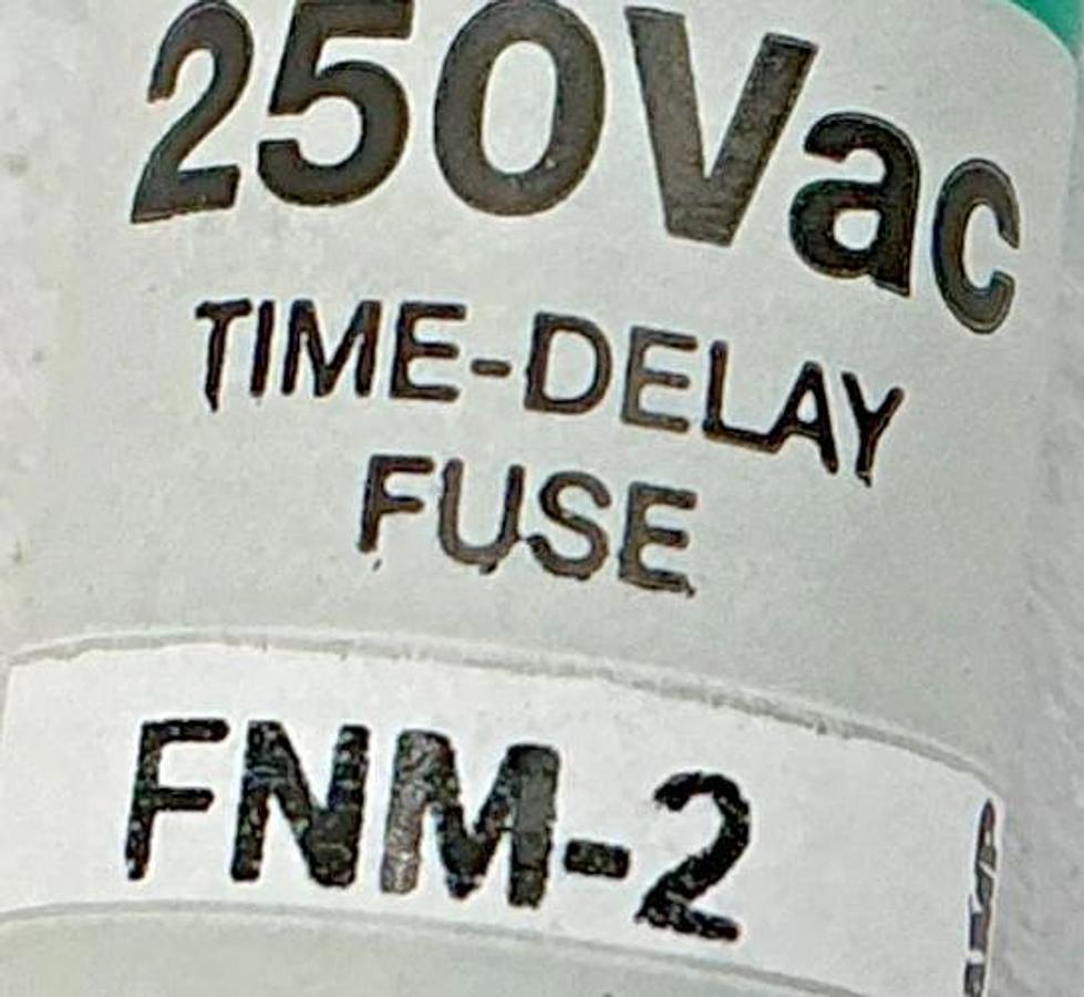 New Bussmann FNM-2 250Vac Time-Delay Fuse 2A 250V Box of 10