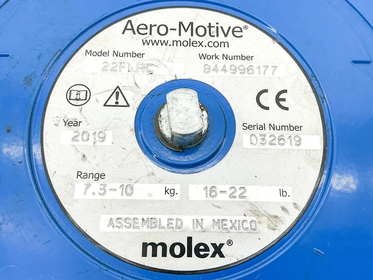 Used Molex Aero-Motive 22FLRC Tool Balancer 7.3-10KG Range 16-22LB