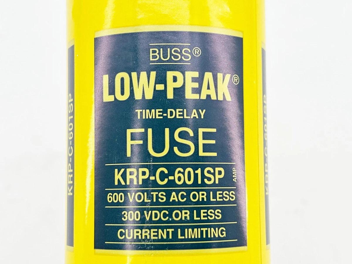 New Bussmann KRP-C-601SP Low-Peak Time Delay Fuse 600V Class L - No Box