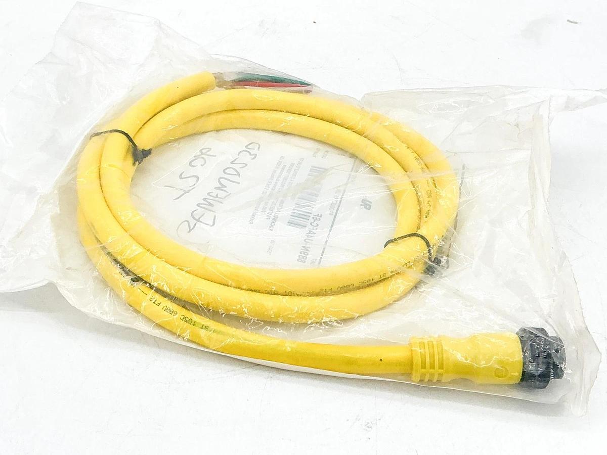 New Allen Bradley 889N-U4AFC-6F QD Cordset 4Pin Mini Straight 6' Ser.B