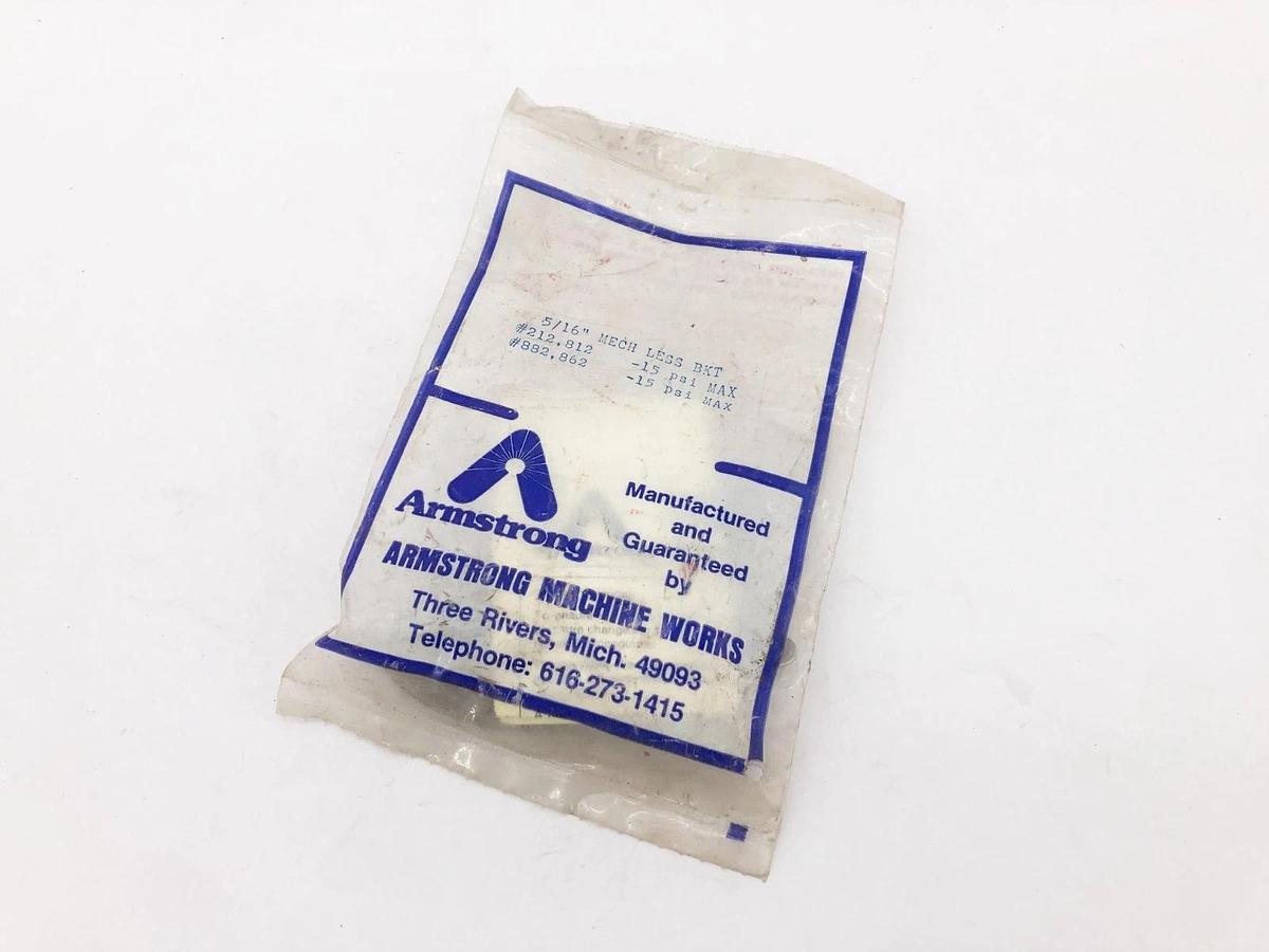 New Armstrong 5/16" MECH LESS BKT Repair Kit #212 812 882 862 15psi Max
