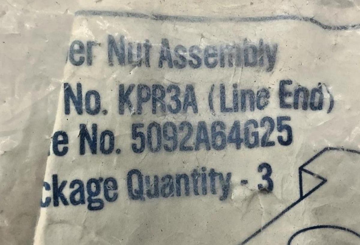 New Westinghouse KPR3A Ser C Keeper Nut Assembly Circuit Breaker Accessory
