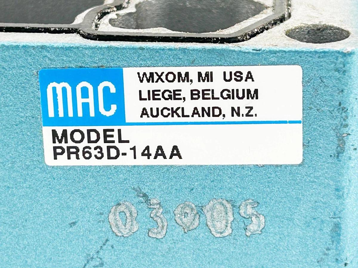 New MAC Valves PR63D-14AA Single Pressure Regulator Valve 150 PSI