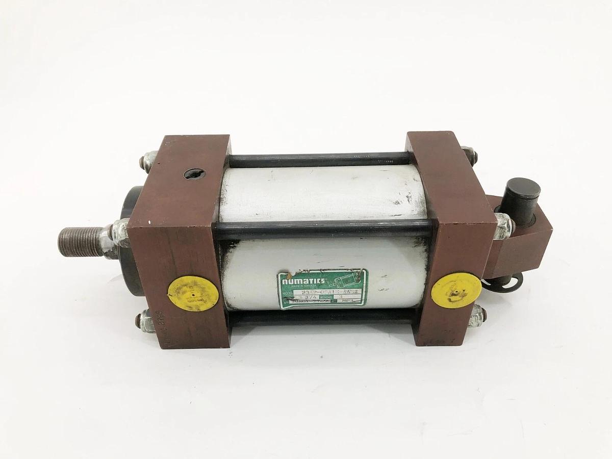Used Numatics P3AP-03A1E-AAZ2 Pneumatic Cylinder 3-1/4" Bore 3" Stroke