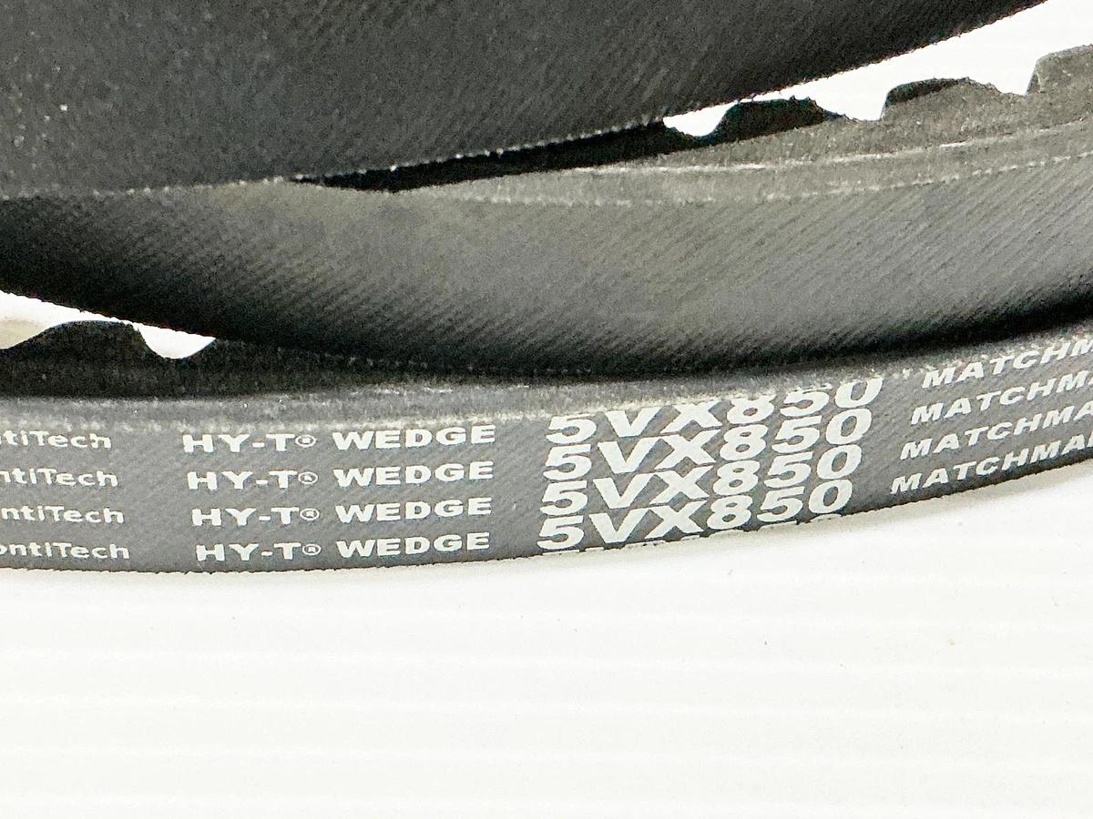 New Continental 5VX850 HY-T Wedge Belt 84" Length 0.62" Width 1 Rib - No Box
