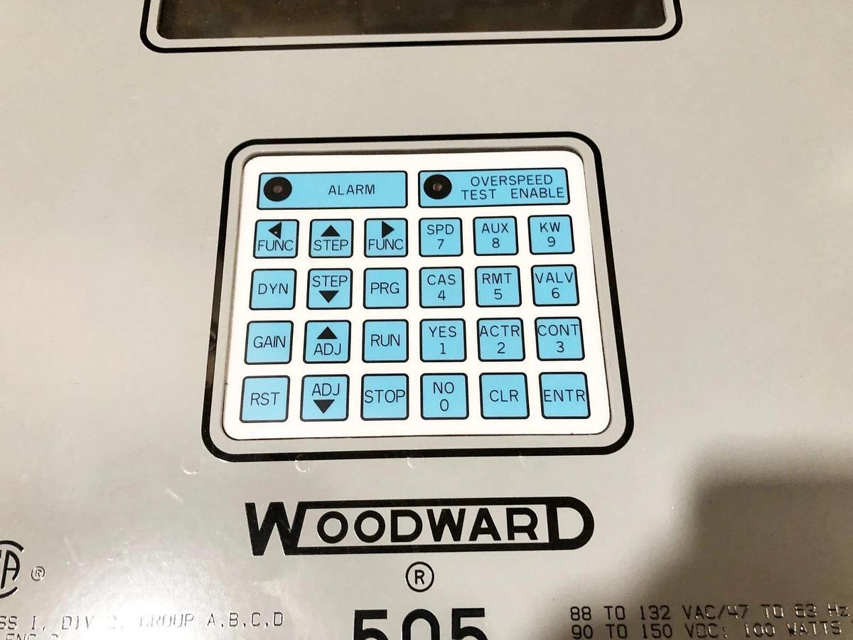 New Woodward 8238-007 Model 505 Steam Turbine Governor Control Module