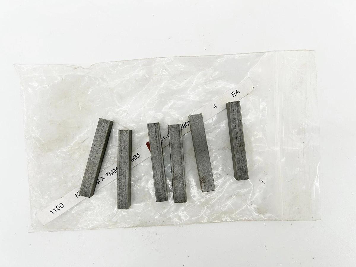 New Lot of 6 91-D-1 8mm X 7mm X 47mm Woodruff Key