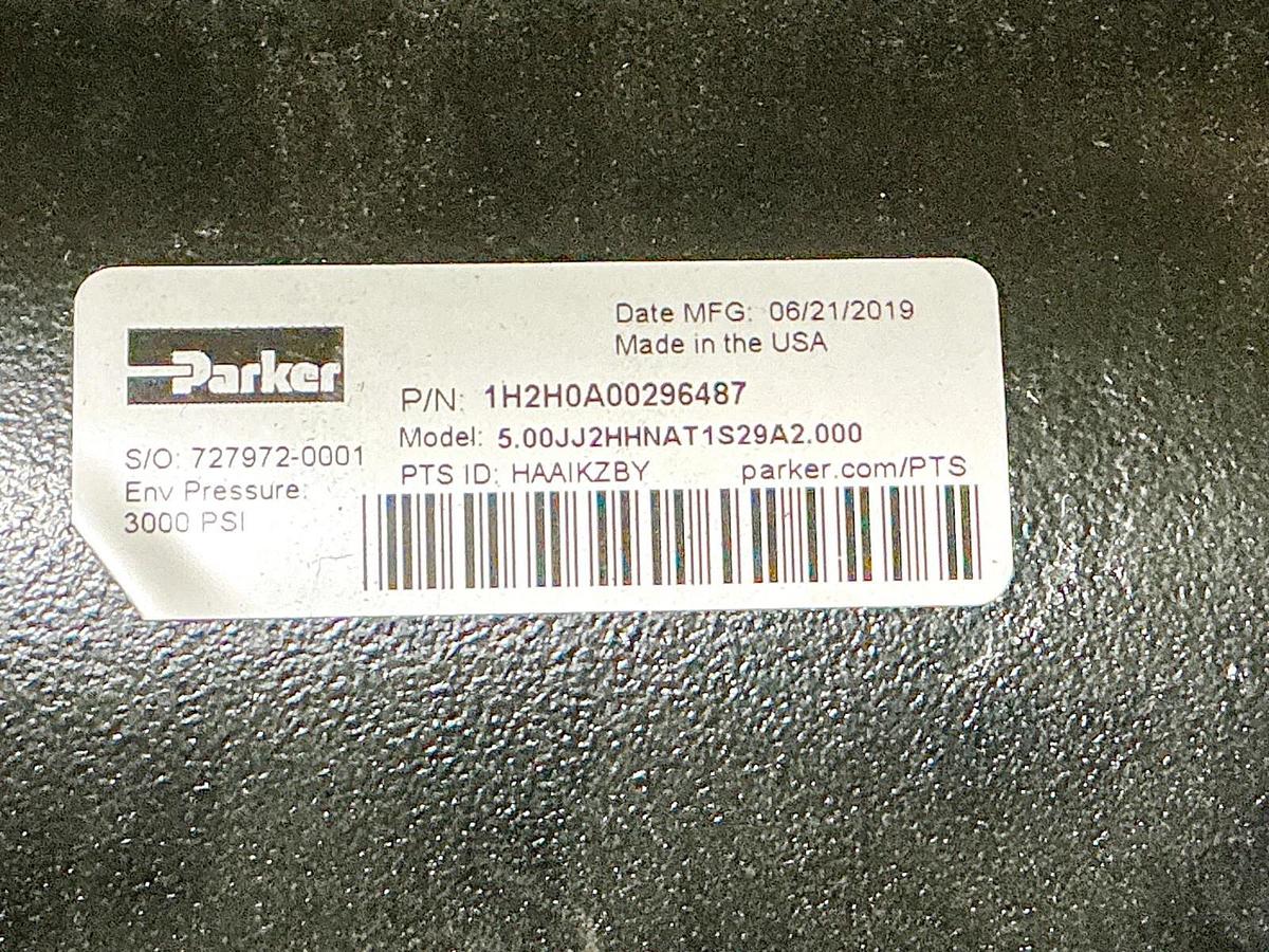 New Parker 1H2H0A00296487 Pneumatic Cylinder 3000PSI - No Box