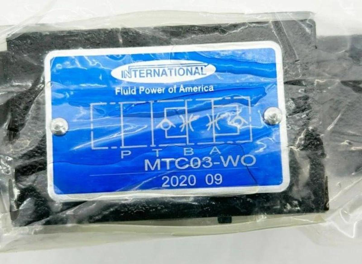 New International Fluid Power MTC03-WO Flow Regulator Module, 51020396