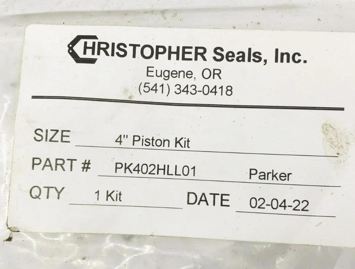 New Christopher Seals PK402HLL01 4" Piston Kit