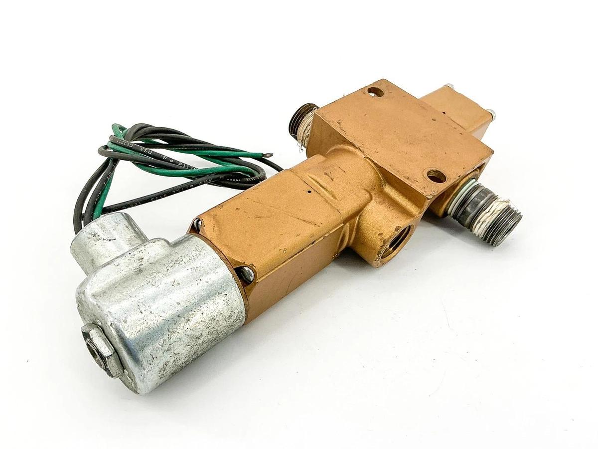 Used Versa VSG-3521-A120 Pneumatic Directional Valve 120V 40-175PSI 8.7W