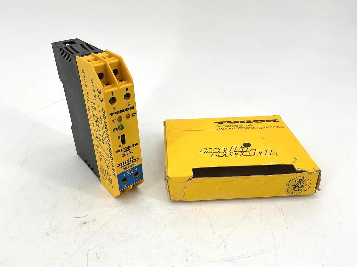 New Turck MK1-22UN-Ex0/24VDC Isolating Switching Amplifier 2-Channel 24VDC