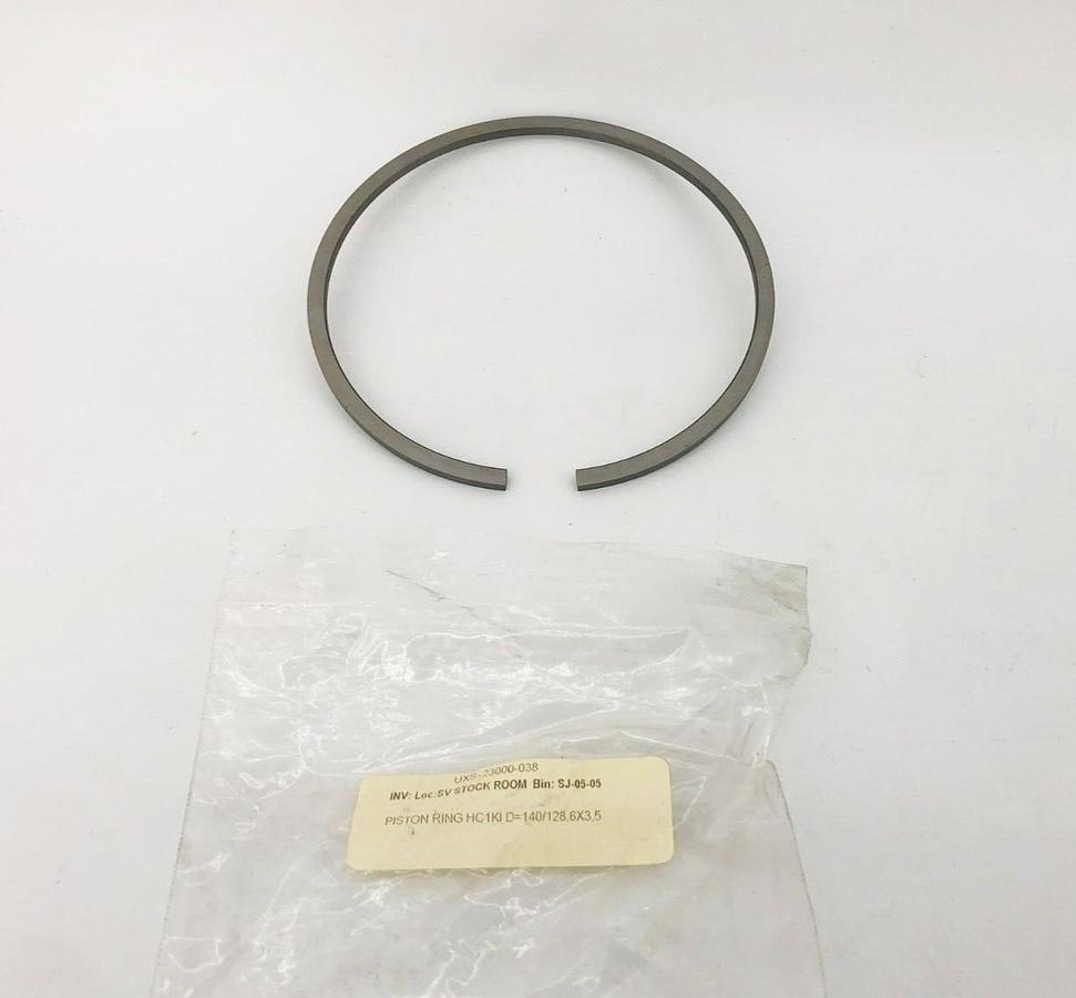 New Buhler UXS-23000-038 Piston Ring 140/128.6X3.5 HC1KI