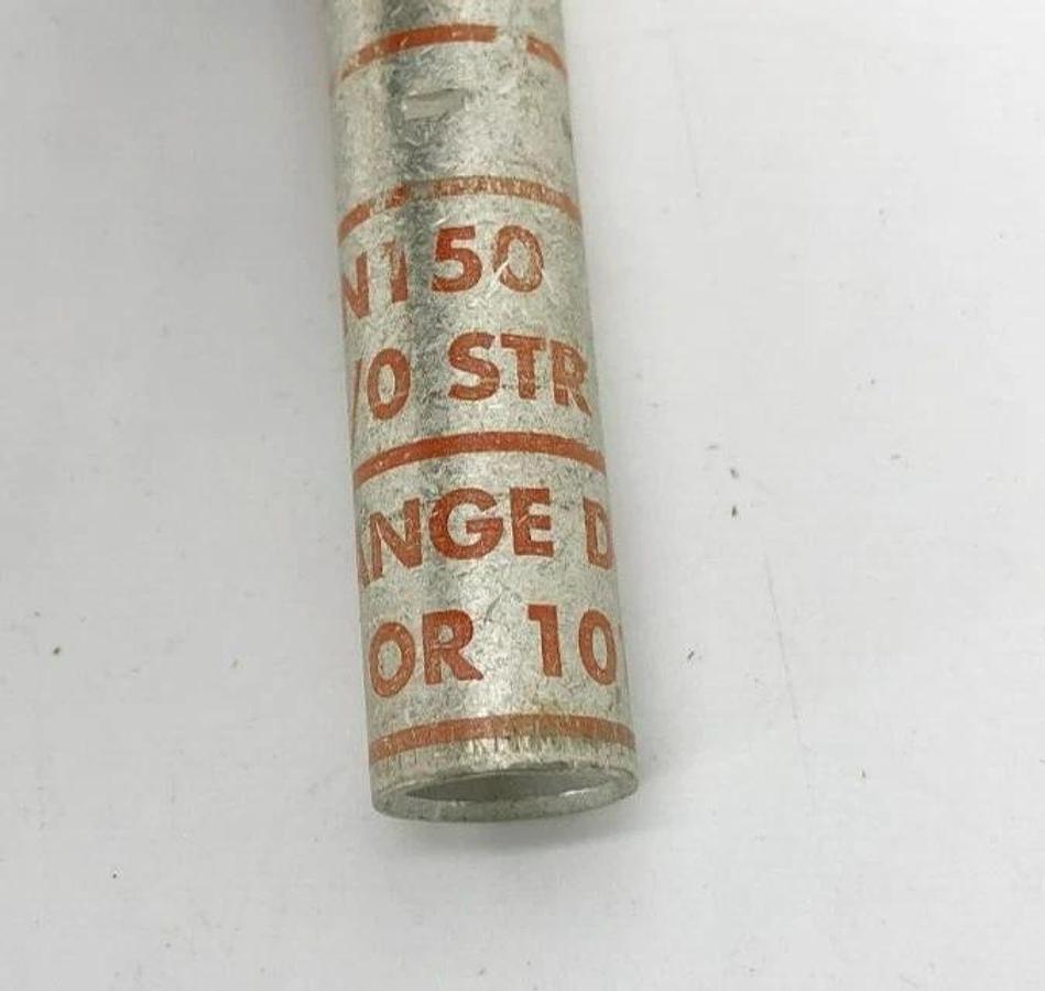 Lot of 3 New Burndy YS27 Splice Connectors N150 3/0 STR Orange 14 Or 101