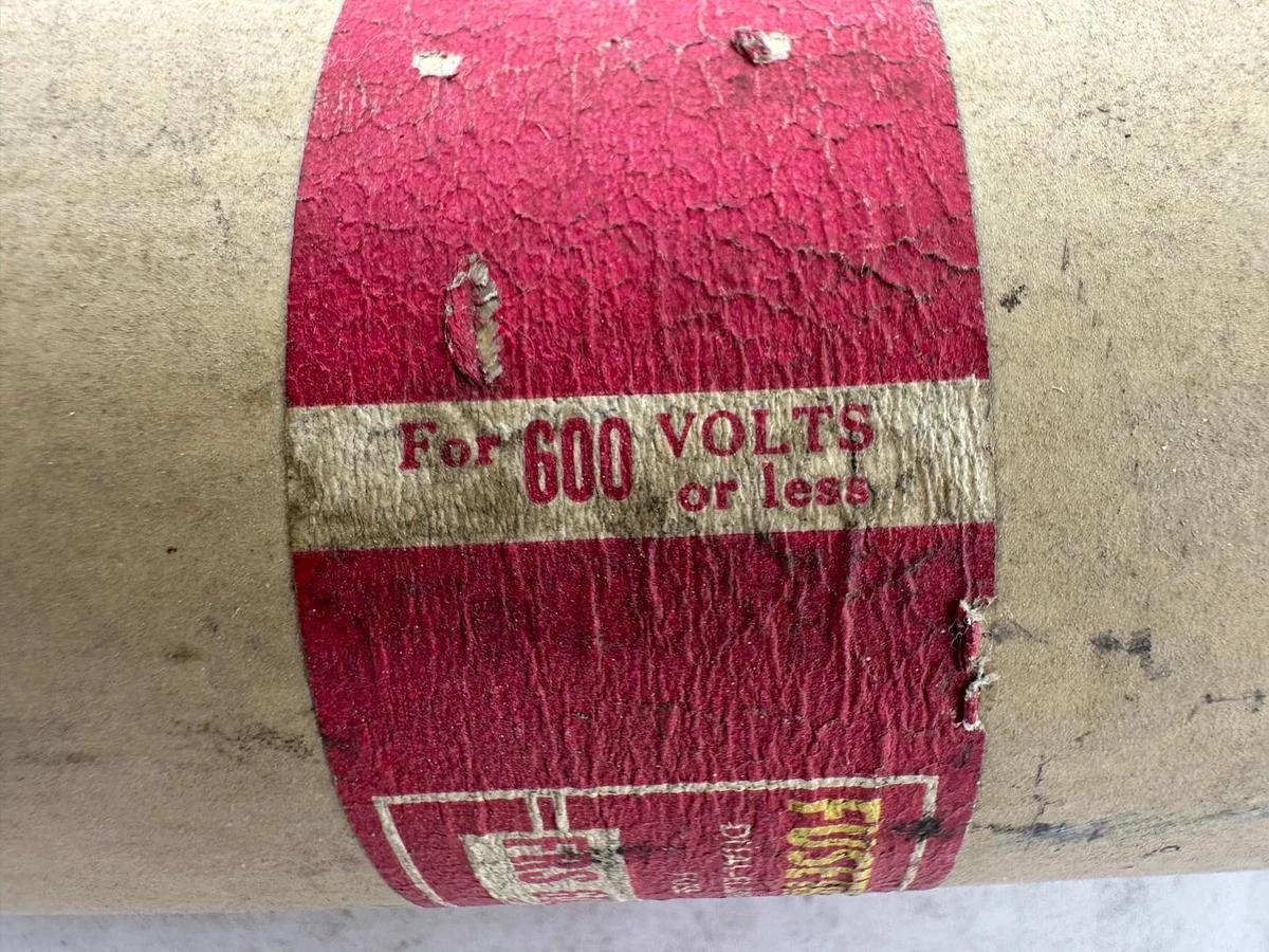 Used Bussmann FRS-600 Fusetron Dual-Element Fuse 600A 600V