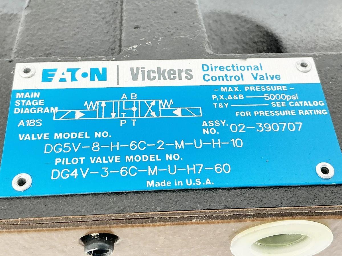 Eaton Vickers DG5V-8-H-6C-2-M-U-H-10 Hydraulic Solenoid Valve 5000PSI 02-390707