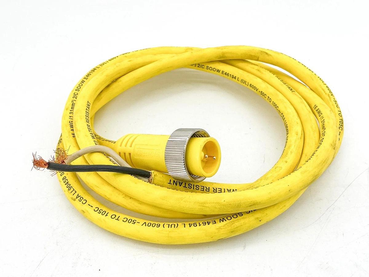 New Molex 102002C01F0601 Cordset 2P 600V 13A - No Box
