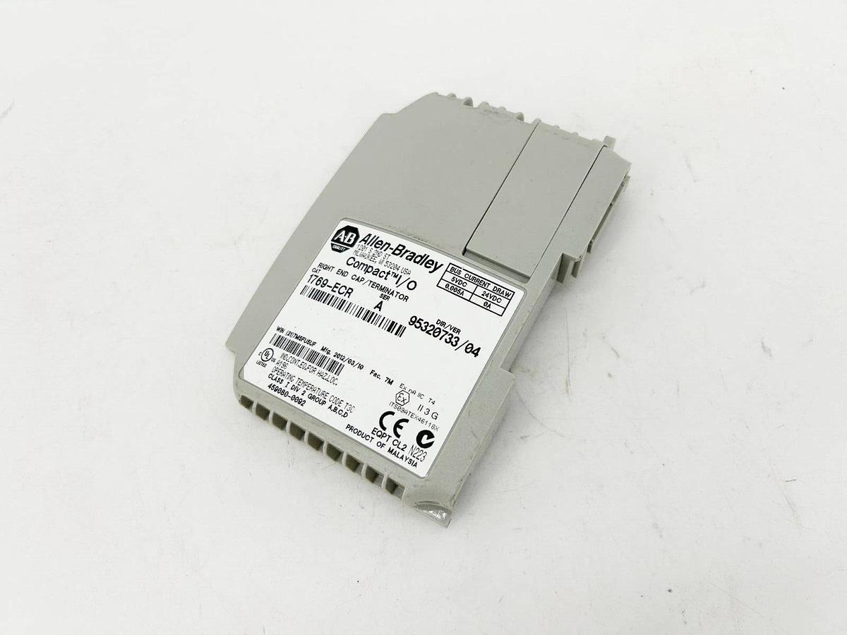 New Allen Bradley 1769-ECR Ser. A Compact I/O Right End Cap Terminator