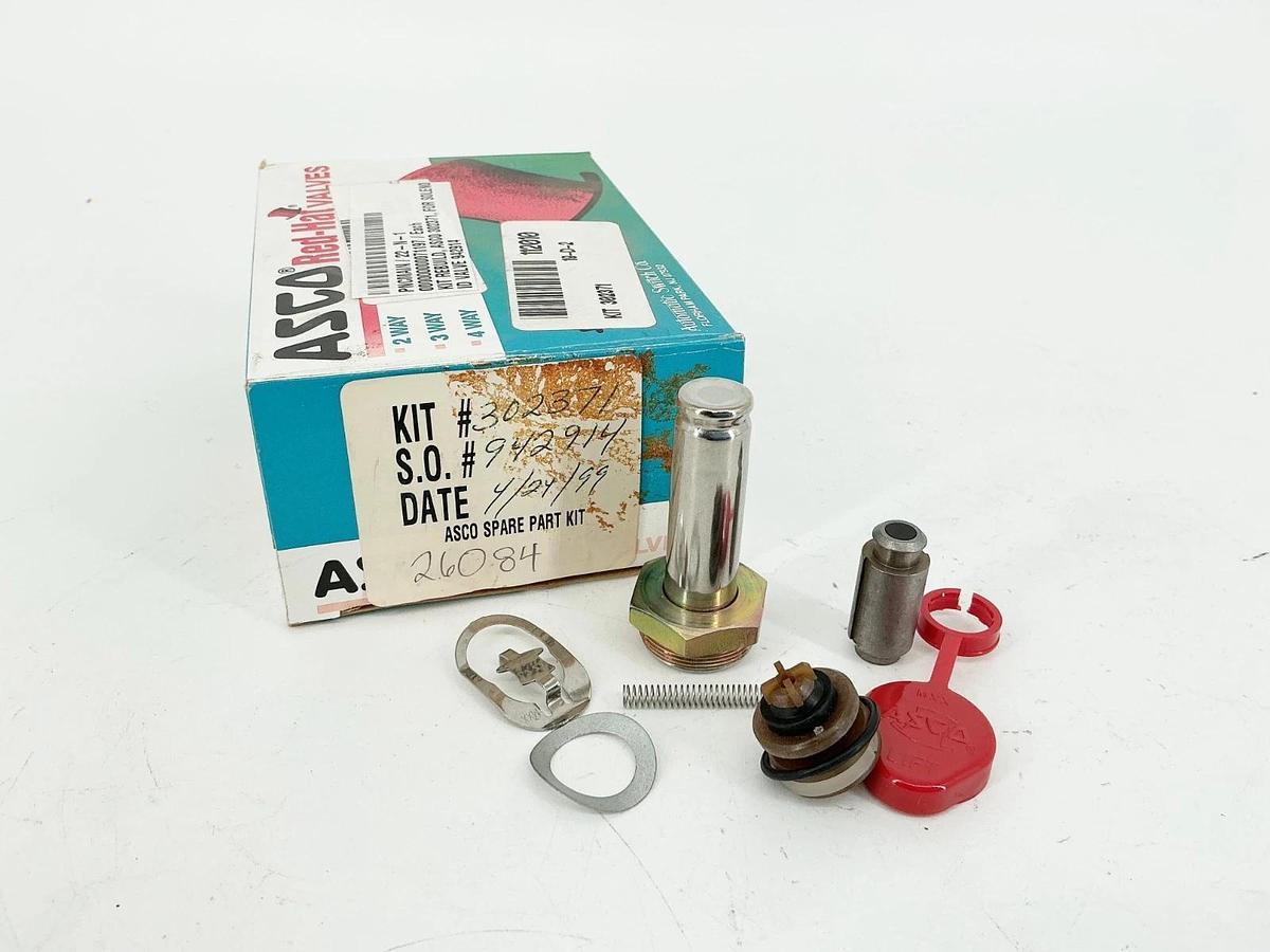 New Asco 302371 Solenoid Valve Rebuild Kit