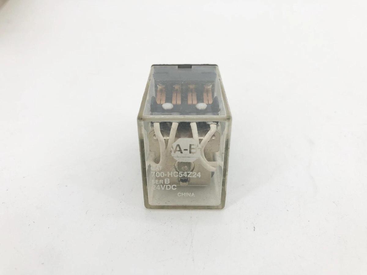 Used Lot of 7 Allen Bradley 700-HC54Z24 Ser. B Relays 24VDC