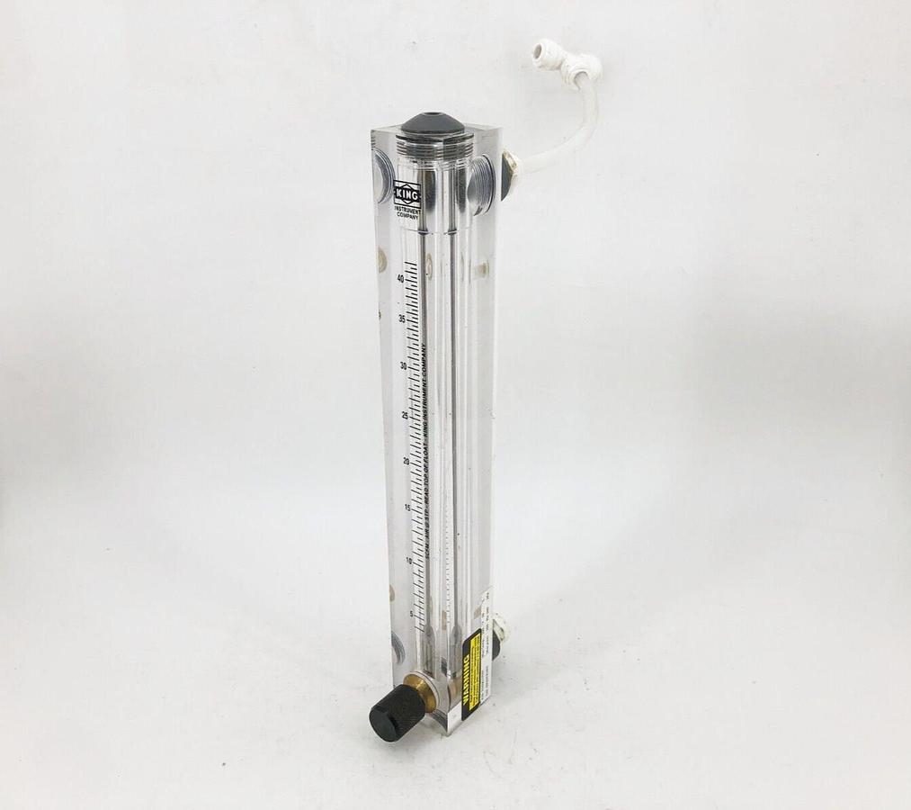 Used King 75302117C07 Flow Meter 1/2" F Port 100 PSI Max