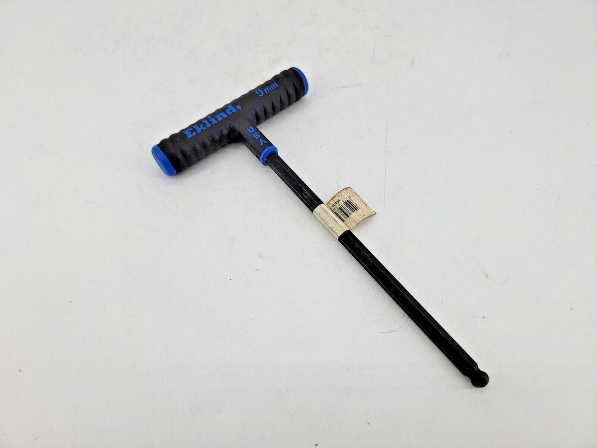 New Eklind 64885 Power-T Ball End Hexagon Keys W/ T-Handle 9mm