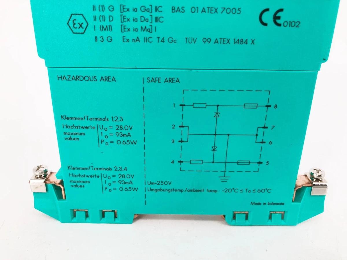 New Pepperl + Fuchs Z779 Two Channel Zener Barrier 71806 - No Box