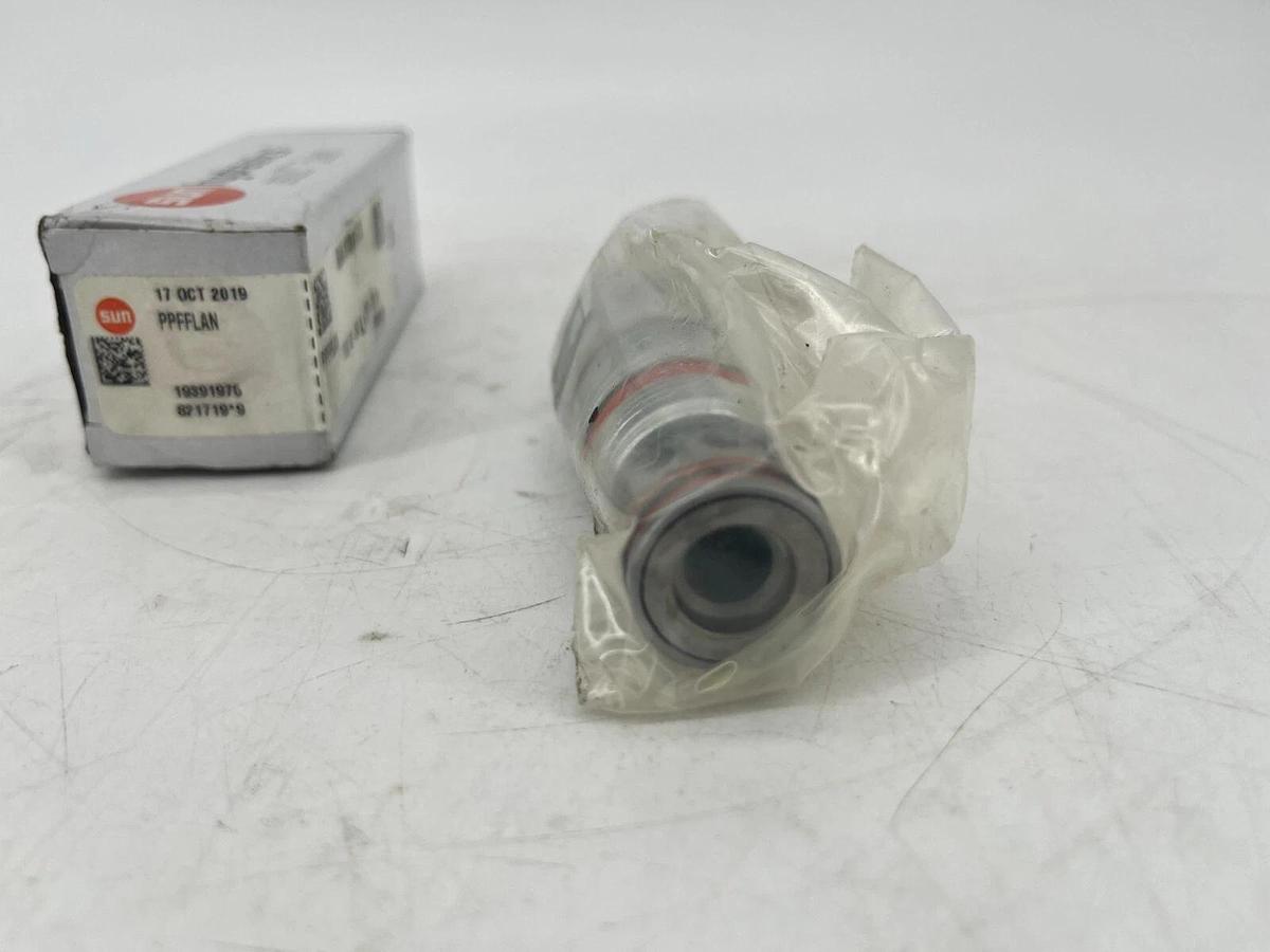 New Sun Hydraulics PPFFLAN Pressure Relief Valve w/ Drilled Piston Orifice