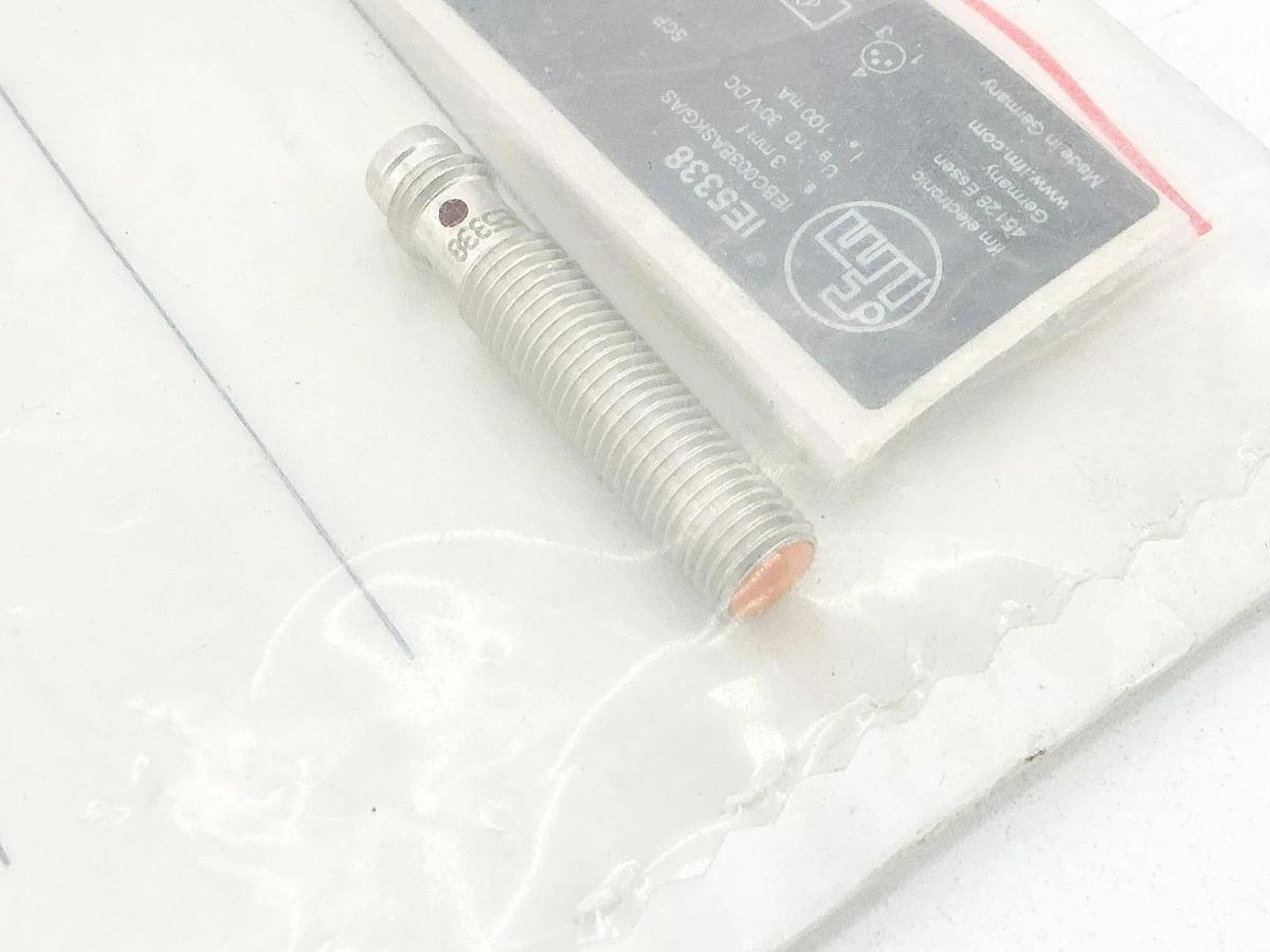 New IFM IE5338 Inductive Sensor 10-30VDC 100mA IEBC003BASKG/AS