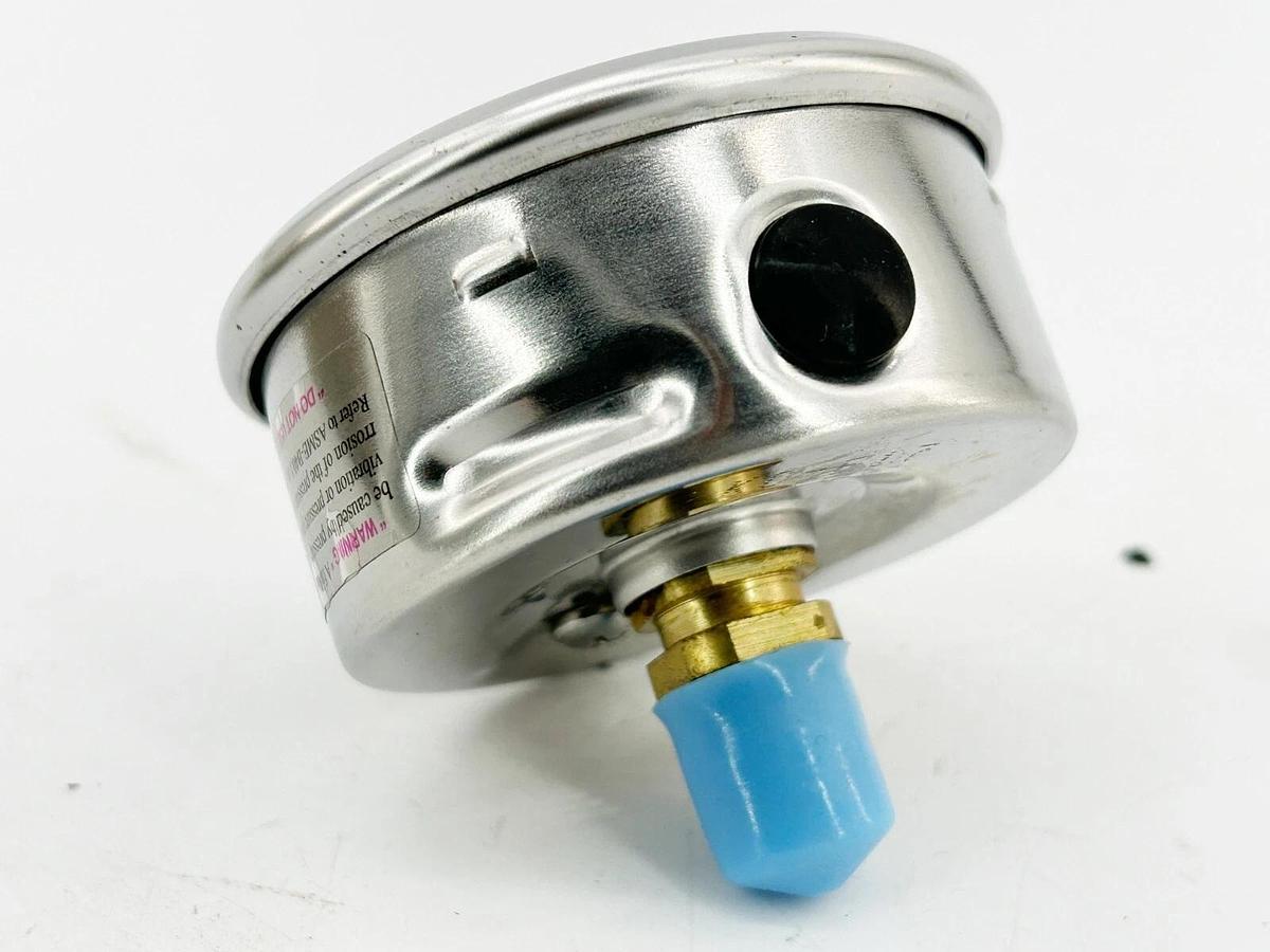 New Pic Gauges PRO-202L-254Q 1PC Slotted Conn 2-1/2" 0-4000PSI 1/4"