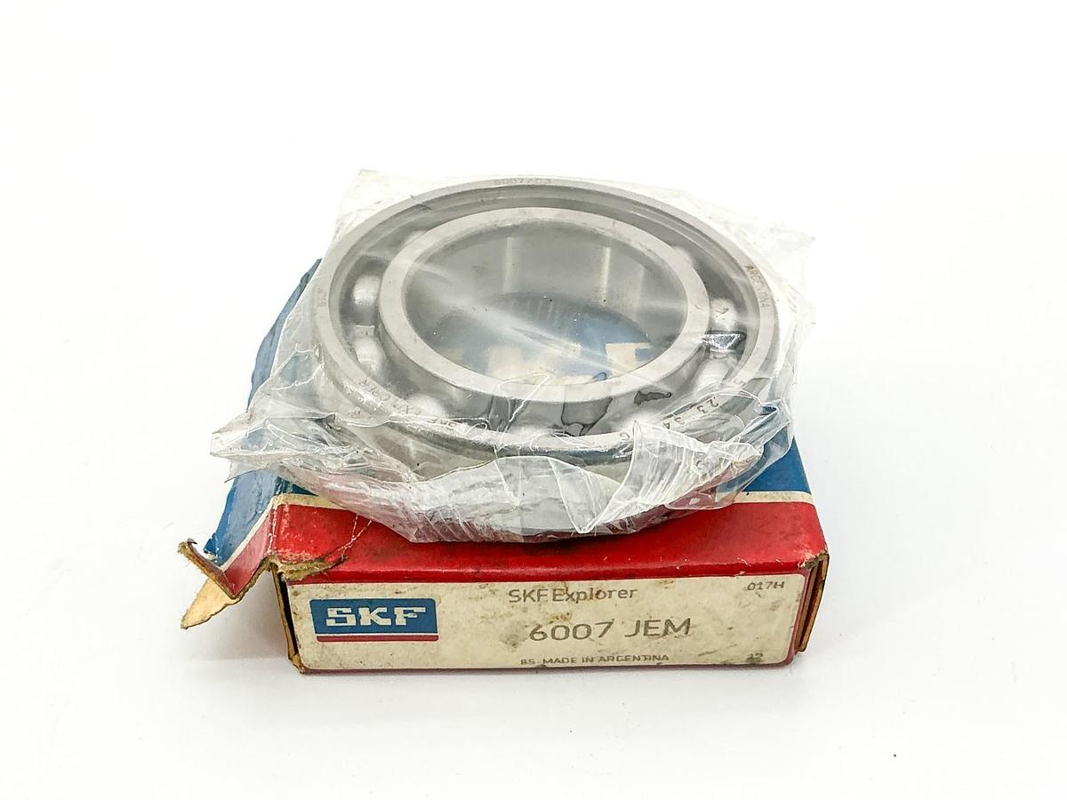 New SKF 6007-JEM Deep Groove Ball Bearing 34Mm Bore 62MM Outside Diameter