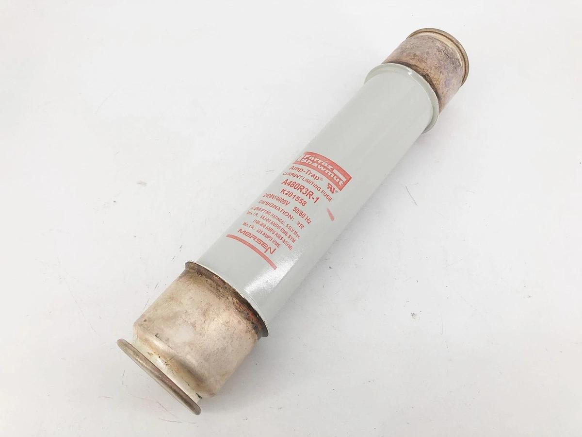 New Mersen A480R3R-1 Medium Voltage Fuse 4800VAC 100A 3R K201558