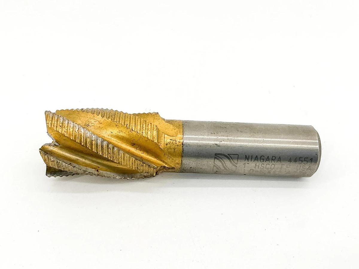 New Niagara 44551 End Mill Cutting Bit 1" HSCO FP LD=5.441 A224 - No Box