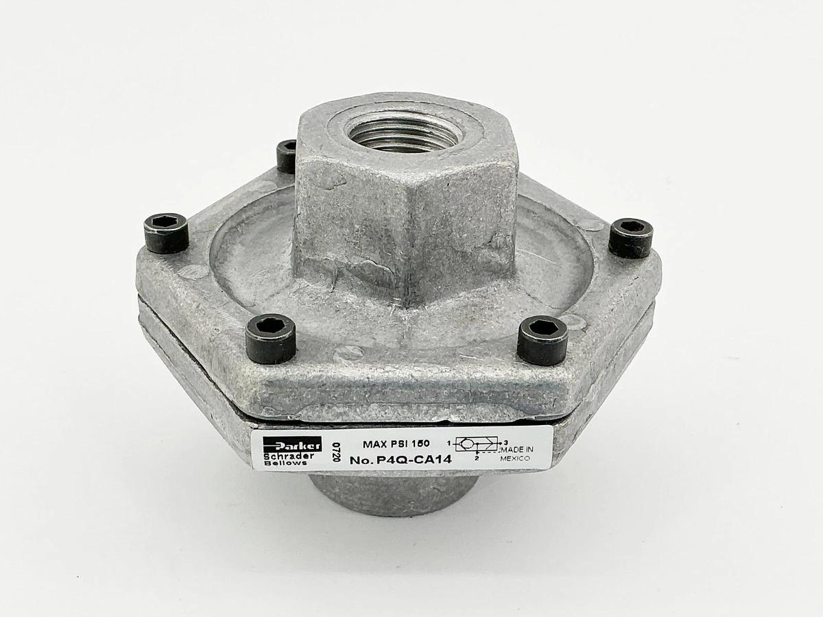 New Parker P4Q-CA14 Quick Exhaust Valve 1/2" 150PSI - No Box