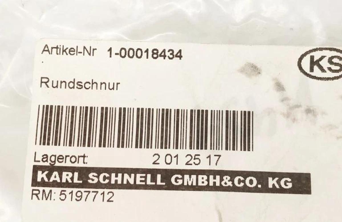 New Karl Schnell 1-00018434 Round Cord Rundschnur