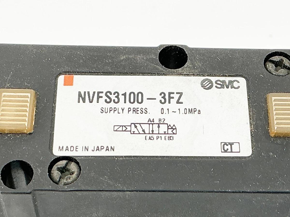 New SMC NVFS3100-3FZ Solenoid Valve 0.1-1MPa 132-138V 50/60Hz - No Box