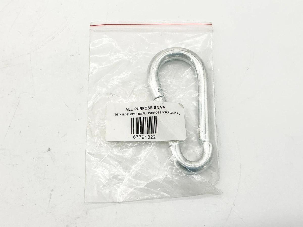 New 67791822 All Purpose Snap-Zinc Plateded