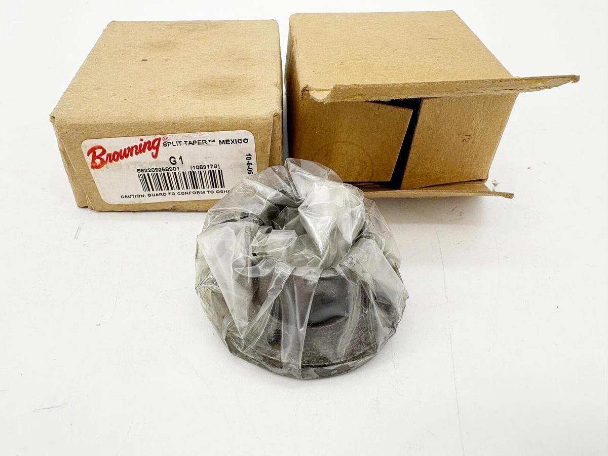 Lot of 2 New Browning G x 1" Split Taper Bushings
