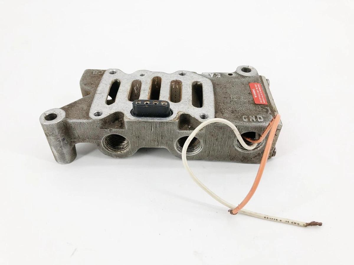 Used Schrader Bellows K022091 Sub-Base Assembly