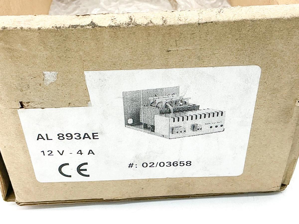 New AL893AE Transformer 12V/230V 4A 50/60Hz - No Box