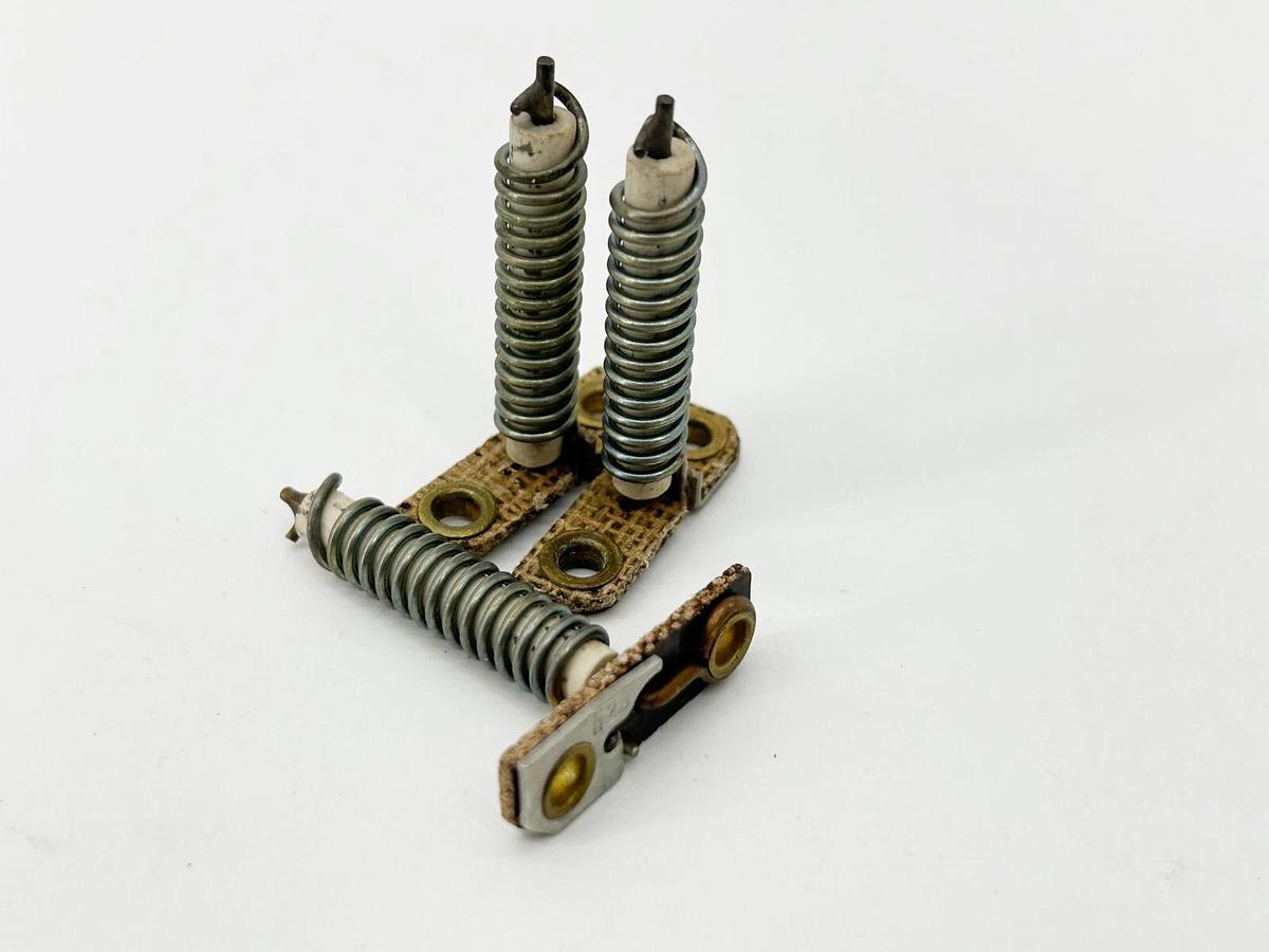 Used Lot of 3 Westinghouse H-28 Thermal Overload Heating Element Relay Type A