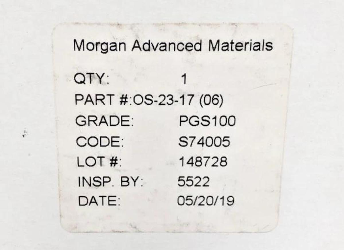 New Morgan Advanced Materials OS-23-17 (06) Seal PGS100