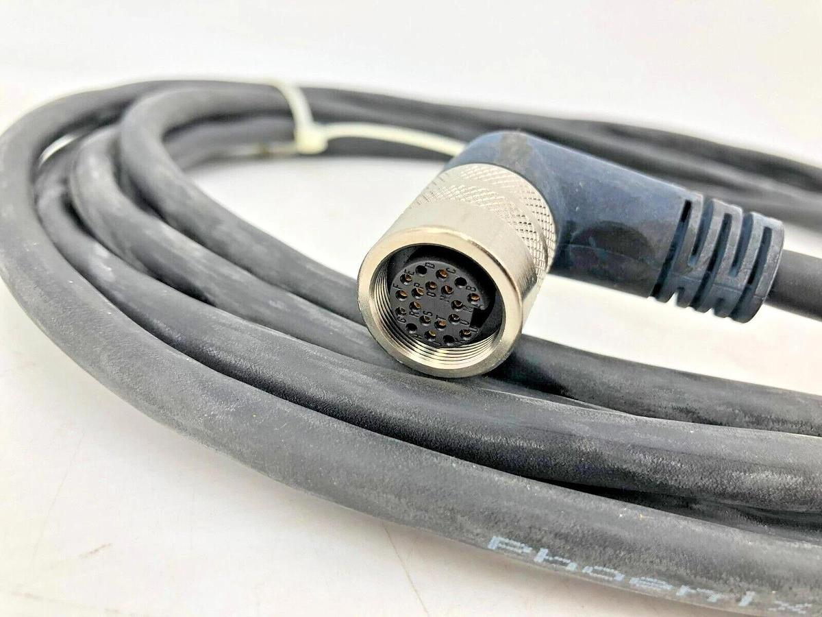 Used New Phoenix Contact SAC-12P- 5,0-PUR/ M16FR Master Cable 1693720
