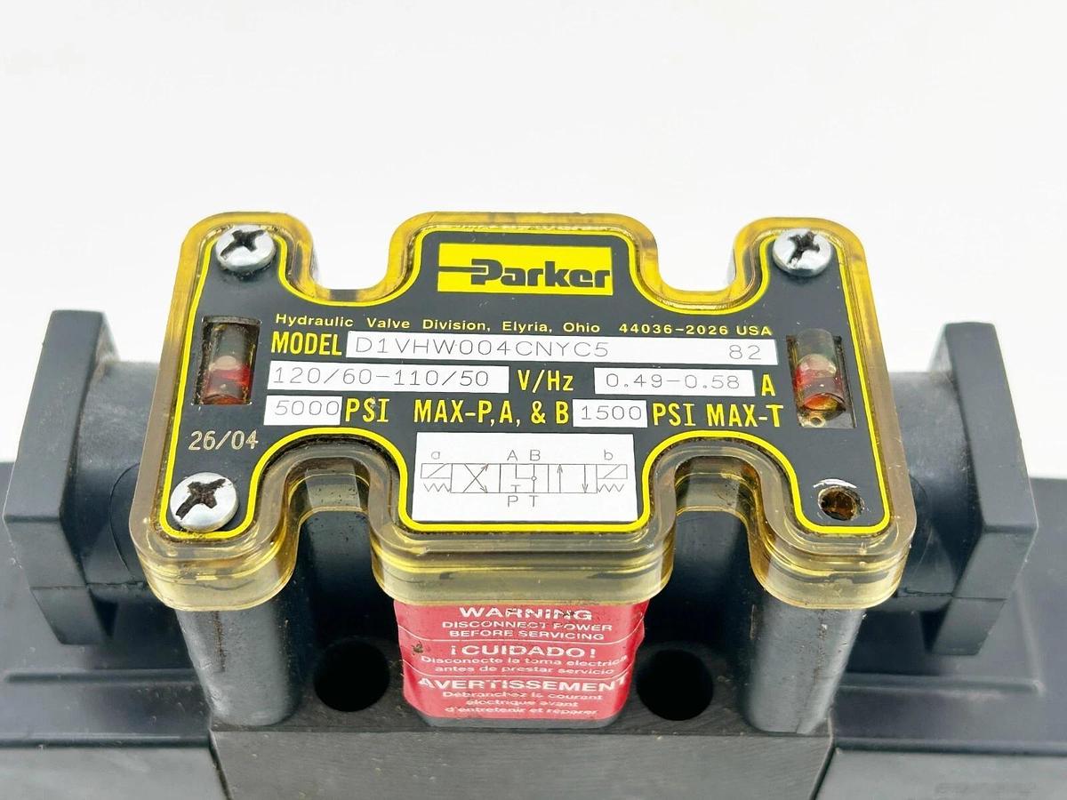 New Parker D61VW004C4NYC53A-82 Hydraulic Valve 3000PSI