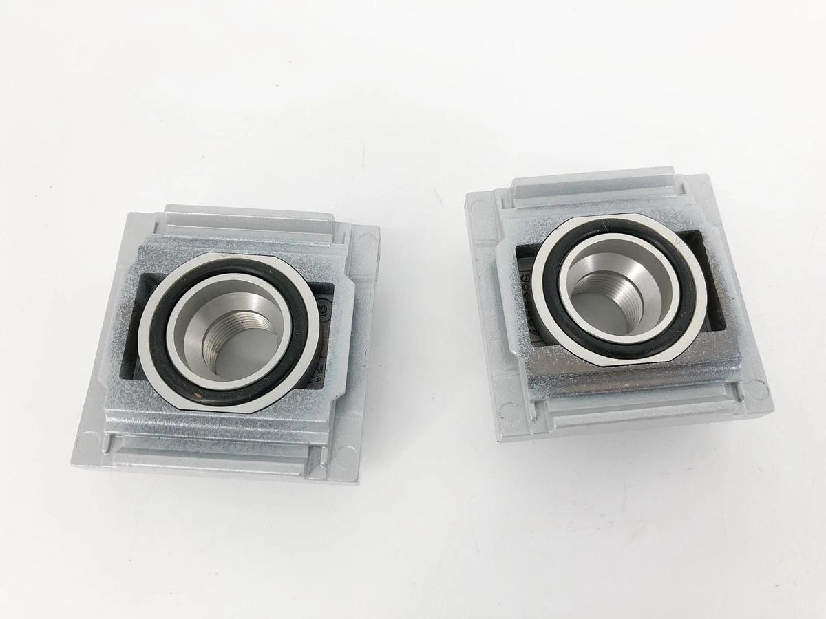 Lot of 2 New Festo 660310 Endplates N1/2" - No Box