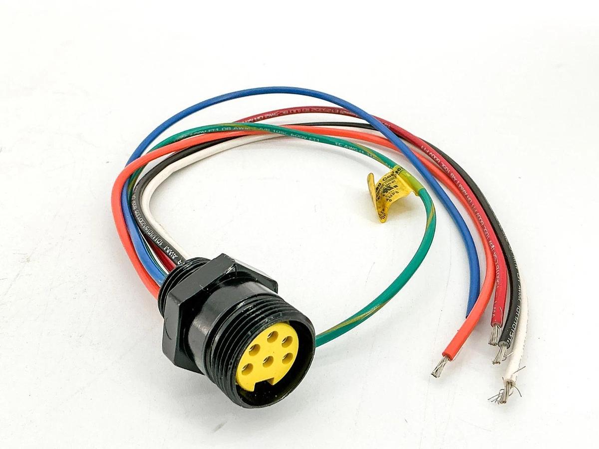 New Brad Harrison 2R6004A20A120 Cordset 6P 42607 - No Box