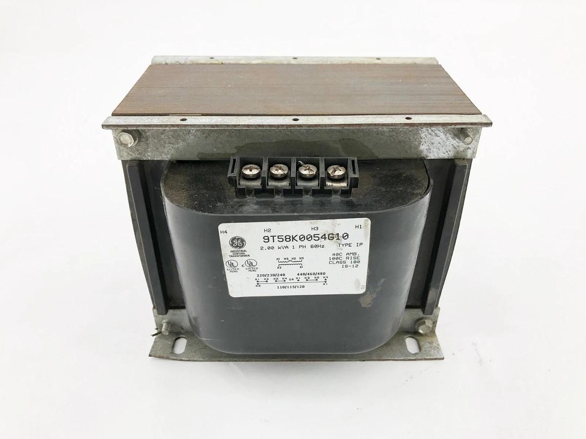 Used General Electric GE 9T58K0054G10 Control Transformer 2 kVA 230X460-115V Type IP